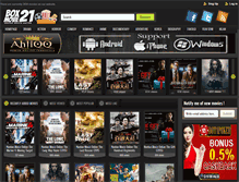 Tablet Screenshot of boxmovie21.com